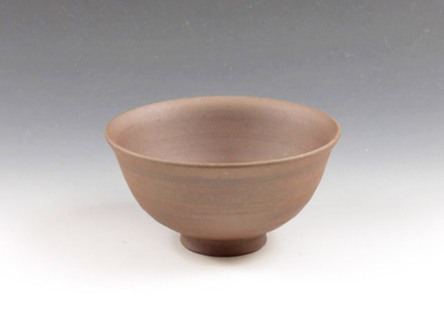 Echizen-Yaki (Fukui) Kuninari-Gama Pottery Sake cup 3ECH0082