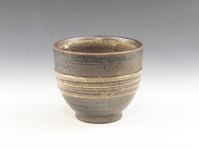 Kasama-Yaki (Ibaraki) Otsukouyou Pottery Sake cup 2KAS0078