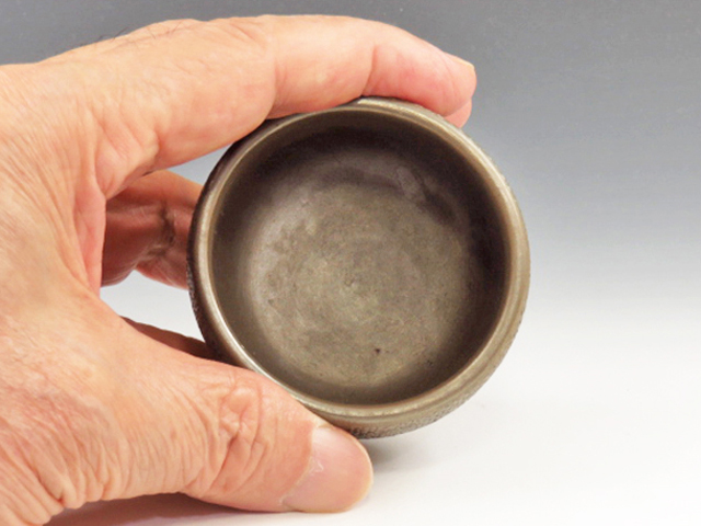 Banko-Yaki (Mie) Iroku-Gama Pottery Sake cup 4BAN0037