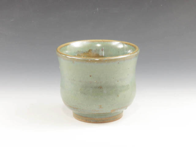 Kajicho-Yaki (Iwate) Kajicho-Yaki Japanese sake cup (guinomi) 1KAJ0020