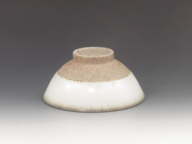 Hirashimizu-Yaki (Yamagata) Seiryu-Gama Pottery Sake cup 1HIR0034