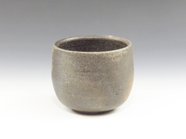 Suzu-Yaki (Ishikawa) Kikuo Shimano Pottery Sake cup 3SUZ0042