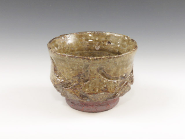 Karatsu-Yaki (Aichi) Kazu-Gama Pottery Sake cup  8KAR0075