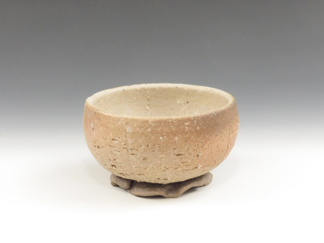 Fukuchi-Yaki (Kyoto) Waga-Gama Pottery Sake cup 8FUK0008