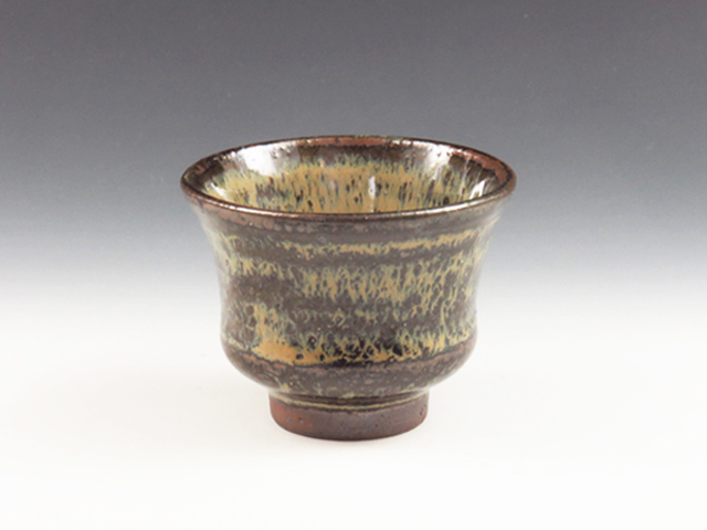 Shodai-Yaki (Kumamoto) Taihei-Gama Pottery Sake cup 8SHO0032