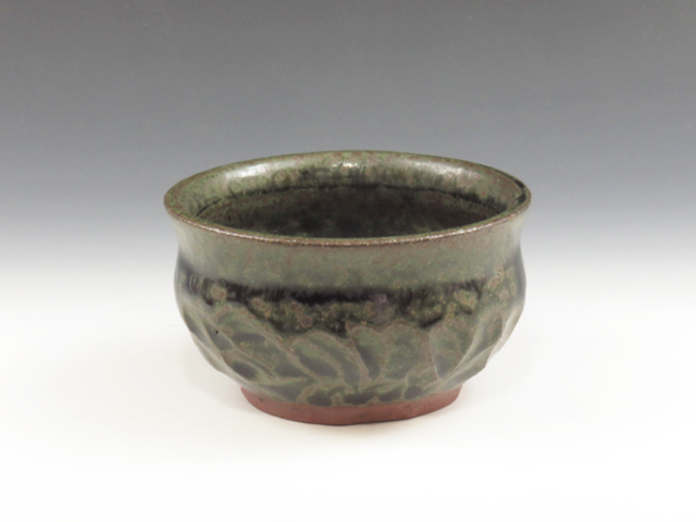 Amakusa-Tojiki (Kumamoto) Amakusa Torakuan Pottery Sake cup 8AMA0011