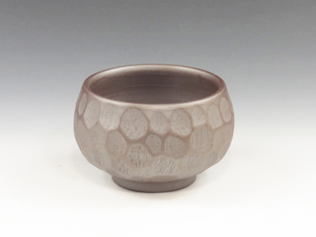Banko-Yaki (Mie) Iroku-Gama Pottery Sake cup 4BAN0034
