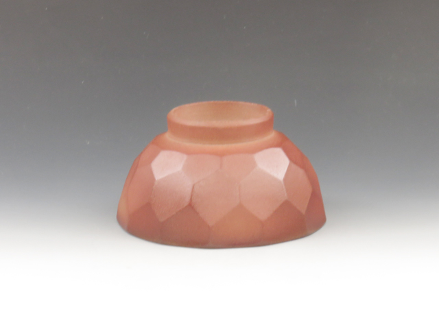 Nihonmatsubanko-Yaki (Fukushima) Inoue-Gama Pottery Sake cup  1NIH0008