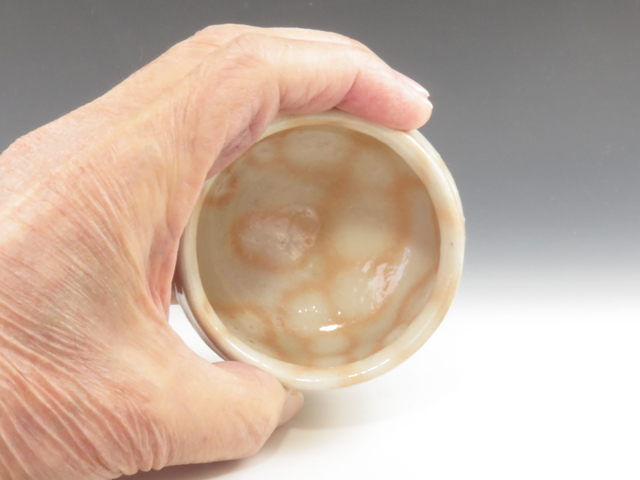 Hagi-Yaki (Yamaguchi ) Chinshu-Gama Pottery Sake cup 6HAG0131