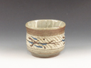 photo Mashiko-Yaki (Tochigi) Zogan-ten Pottery Sake cup 2MAS0093