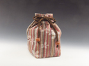 photo Sake cup pouch (Cotton / Fower field in day time)