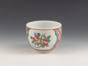 photo Shibukusa-Yaki (Gifu) Hokokusha Porcelain Sake cup 4SHB0007