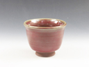 photo Kasama-Yaki (Ibaraki) Tanno-tobo Japanese sake cup (guinomi)  2KAS0076