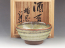 photo Tateoka-Yaki (Yamagata) Komatsuzawa-Kobo Japanese sake cup (guinomi) 1TAT0011