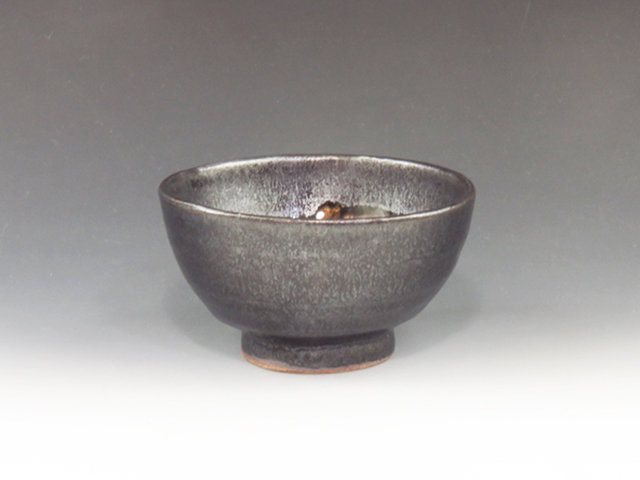 Goten-Yaki (Yamagata) Toshyu-Gama Japanese sake cup (guinomi) 1GOT0017
