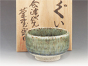 photo Aizuhongo-Yaki (Fukushima ) Kayano-Gama Japanese sake cup (guinomi) 1AIZ0056