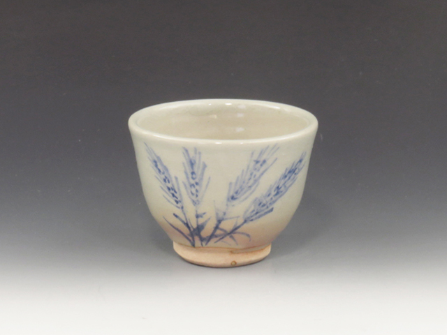 Odo-Yaki (Kochi) Tani Seitoujyo Japanese sake cup (guinomi) 7ODO0012