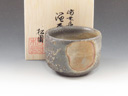 photo Bizen-Yaki (Okayama) Shoen Japanese sake cup (guinomi) 6BIZ0117