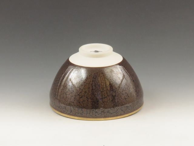 Arita-Yaki (Saga) Shinemon-Gama Japanese sake cup (guinomi) 8ARI0070
