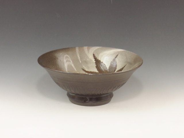 Hita-Yaki (Oita) Hita-Yaki Japanese sake cup (guinomi) 8HID0012
