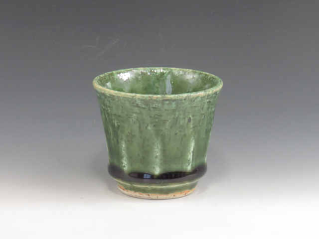 Mino-Yaki (Gifu) Fudo-Gama Pottery Sake cup 4MIN0101