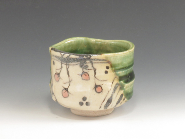 Mino-Yaki (Gifu) Kokei-Gama Pottery Sake cup  4MIN0103