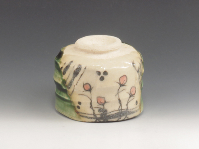 Mino-Yaki (Gifu) Kokei-Gama Pottery Sake cup  4MIN0103