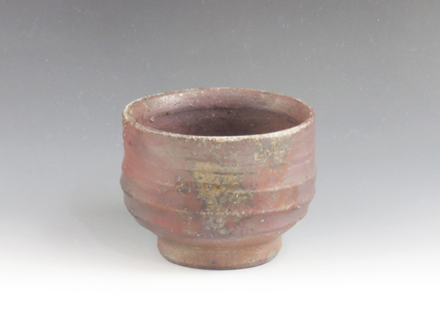 Tanba-Yaki (Hyogo) Tanman-Gama Pottery Sake cup  5TAN0173