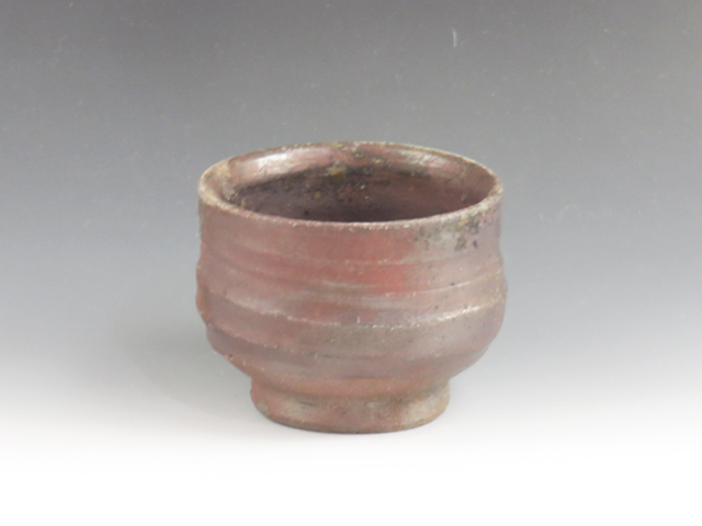 Tanba-Yaki (Hyogo) Tanman-Gama Pottery Sake cup  5TAN0173