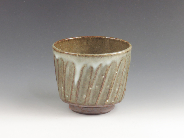 Tanba-Yaki (Hyogo) Tanzan-Gama Pottery Sake cup 5TAN0170