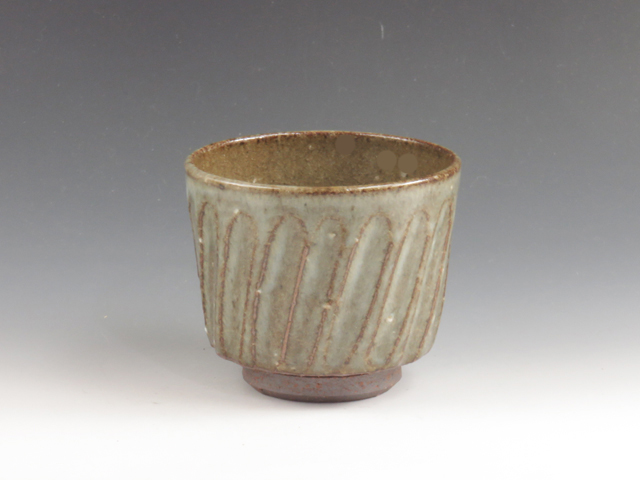 Tanba-Yaki (Hyogo) Tanzan-Gama Pottery Sake cup 5TAN0170