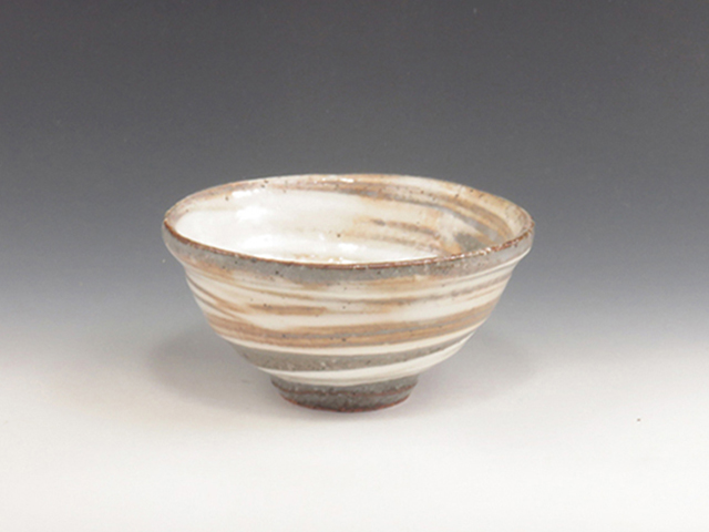 Kasama-Yaki (Ibaraki) Sanno-Gama Pottery Sake cup 2KAS0093