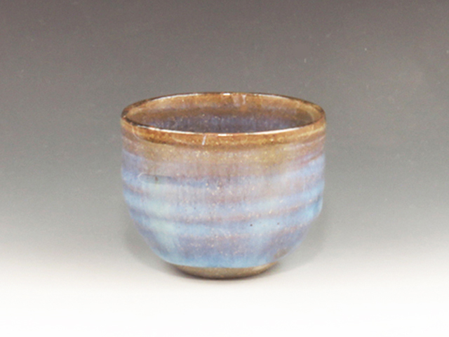 Matsushiro-Yaki (Nagano) Karakida-Gama Pottery Sake cup 3MAT0016