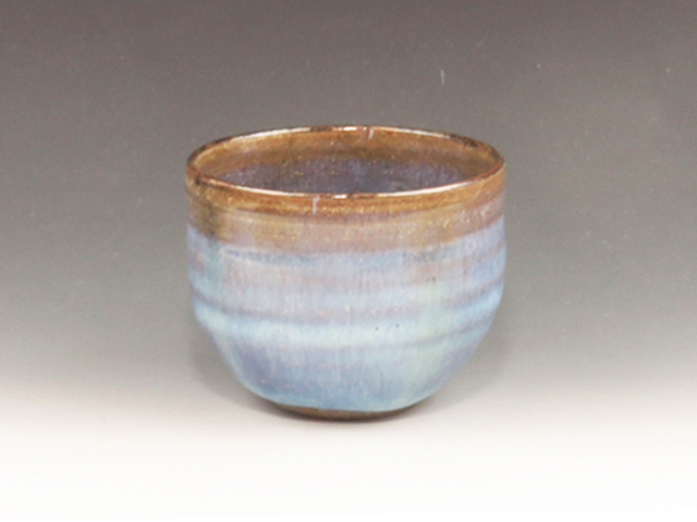 Matsushiro-Yaki (Nagano) Karakida-Gama Pottery Sake cup 3MAT0016