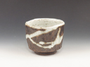 photo Echizen-Yaki (Fukui) Yanase-Tobo Pottery Sake cup 3ECH0090