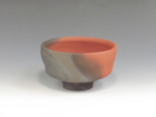 Mumyoi-Yaki (Niigata) Gyokudo-Gama Pottery Sake cup 3MUM0065