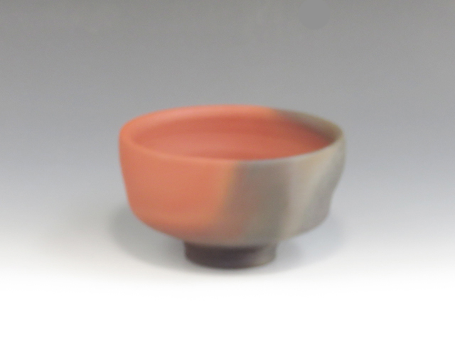 Mumyoi-Yaki (Niigata) Gyokudo-Gama Pottery Sake cup 3MUM0065