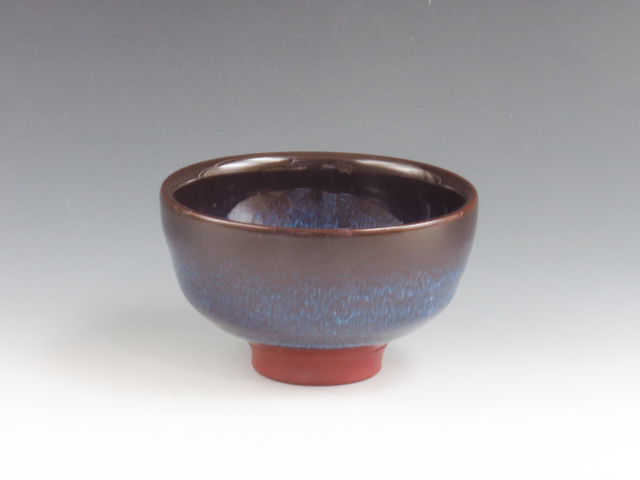 Mumyoi-Yaki (Niigata) Gyokudo-Gama Pottery Sake cup 3MUM0068