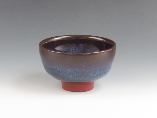 Mumyoi-Yaki (Niigata) Gyokudo-Gama Pottery Sake cup 3MUM0068