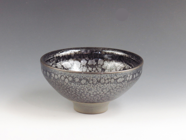 Mumyoi-Yaki (Niigata) Gyokudo-Gama Pottery Sake cup  3MUM0071