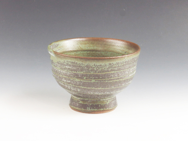 Koisago-Yaki (Tochigi) Fujita-Seitojyo Pottery Sake cup 2KOI0024