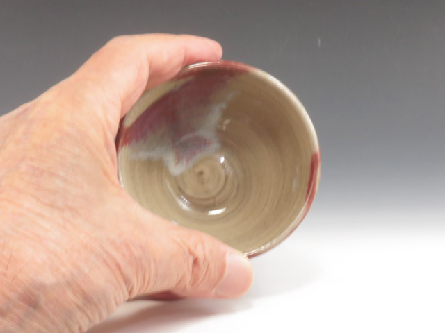 Agano-Yaki (Fukuoka) Shibanoto-Gama Pottery Sake cup 8AGA0038