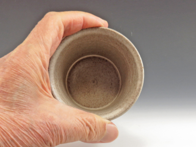 Mashiko-Yaki (Tochigi) Fumiya Mukoyama Pottery Sake cup  2MAS0102