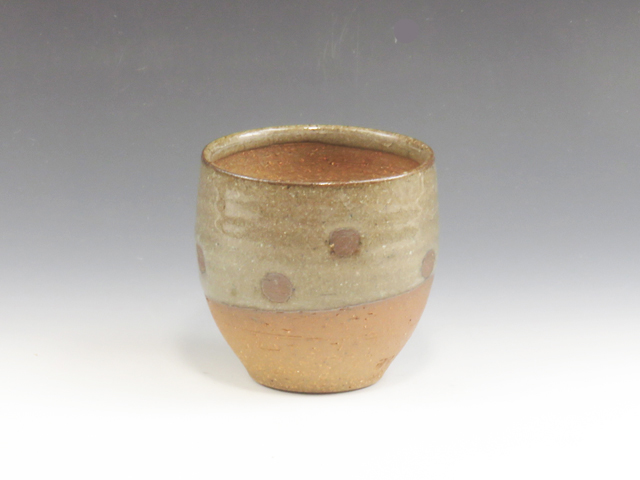 Tsugarukanayama -Yaki (Aomori) Tsugarukanayama-Yaki Pottery Sake cup 1KAN0038