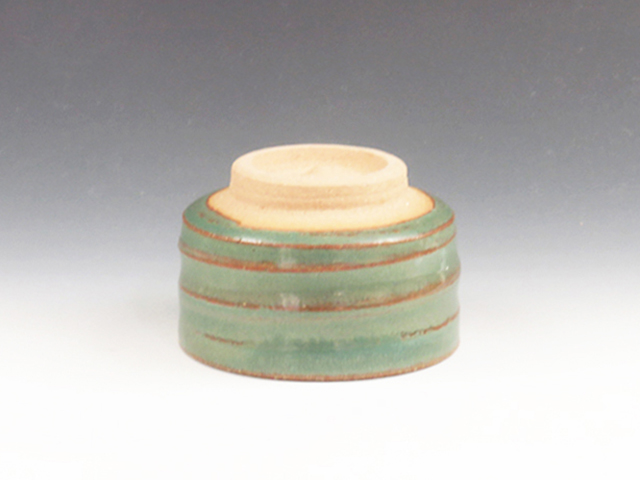 Odo-Yaki (Kochi) Tani Seitojyo Pottery Sake cup  7ODO0015