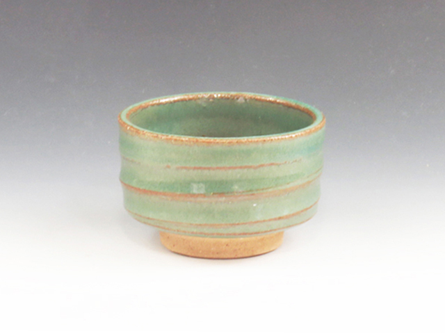 Odo-Yaki (Kochi) Tani Seitojyo Pottery Sake cup  7ODO0015