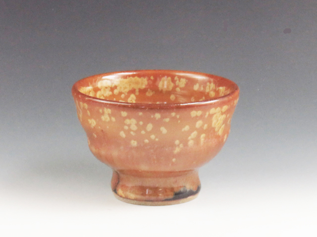 Koisago-Yaki (Tochigi) Fujita-Seitojyo Pottery Sake cup  2KOI0023