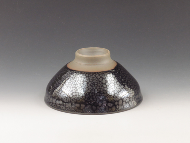 Mumyoi-Yaki (Niigata) Gyokudo-Gama Pottery Sake cup 3MUM0072