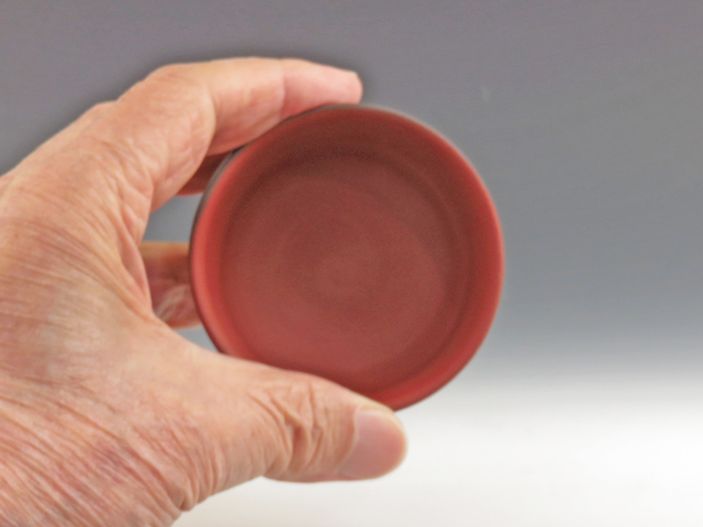 Mumyoi-Yaki (Niigata) Gyokudo-Gama Pottery Sake cup 3MUM0066