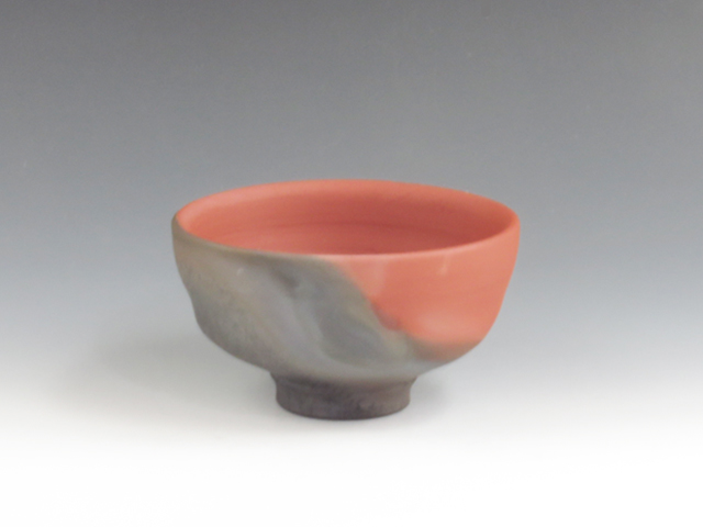 Mumyoi-Yaki (Niigata) Gyokudo-Gama Pottery Sake cup 3MUM0067